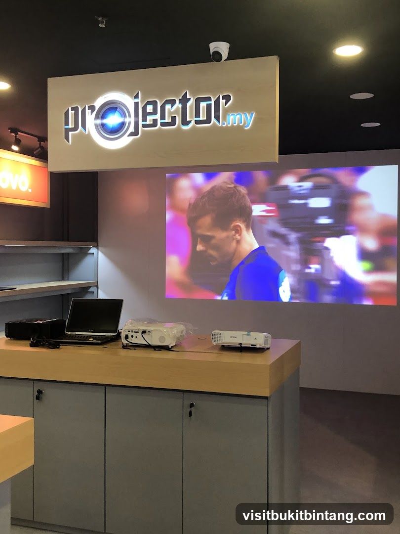 Projector Store Display