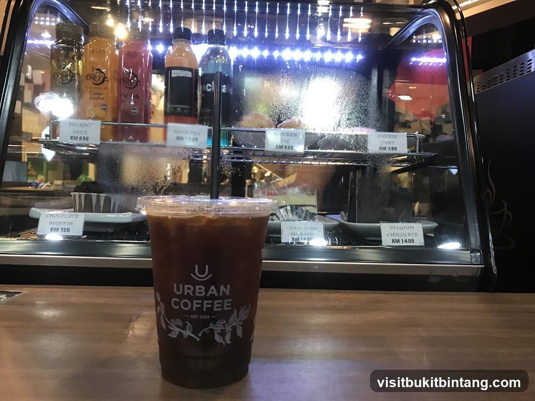 Coffee Drink and Display Case