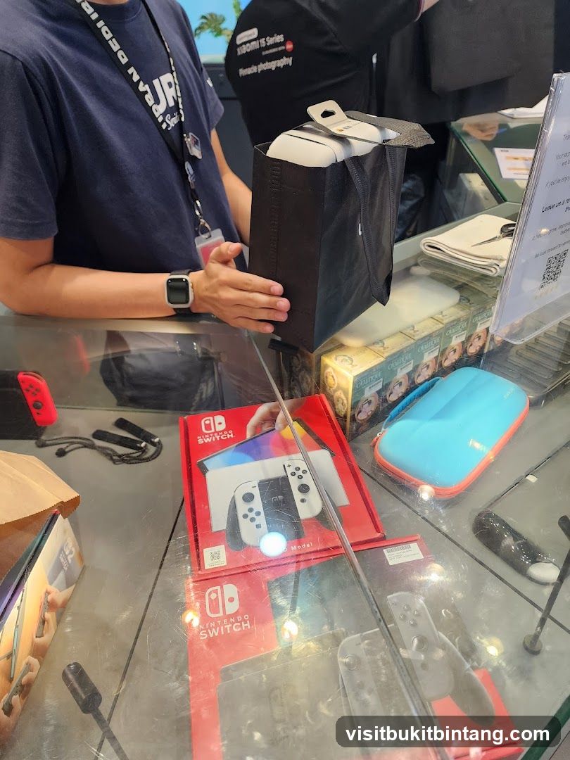 Electronics Store Display