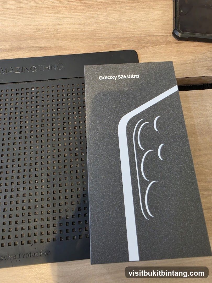Galaxy S26 Ultra Packaging