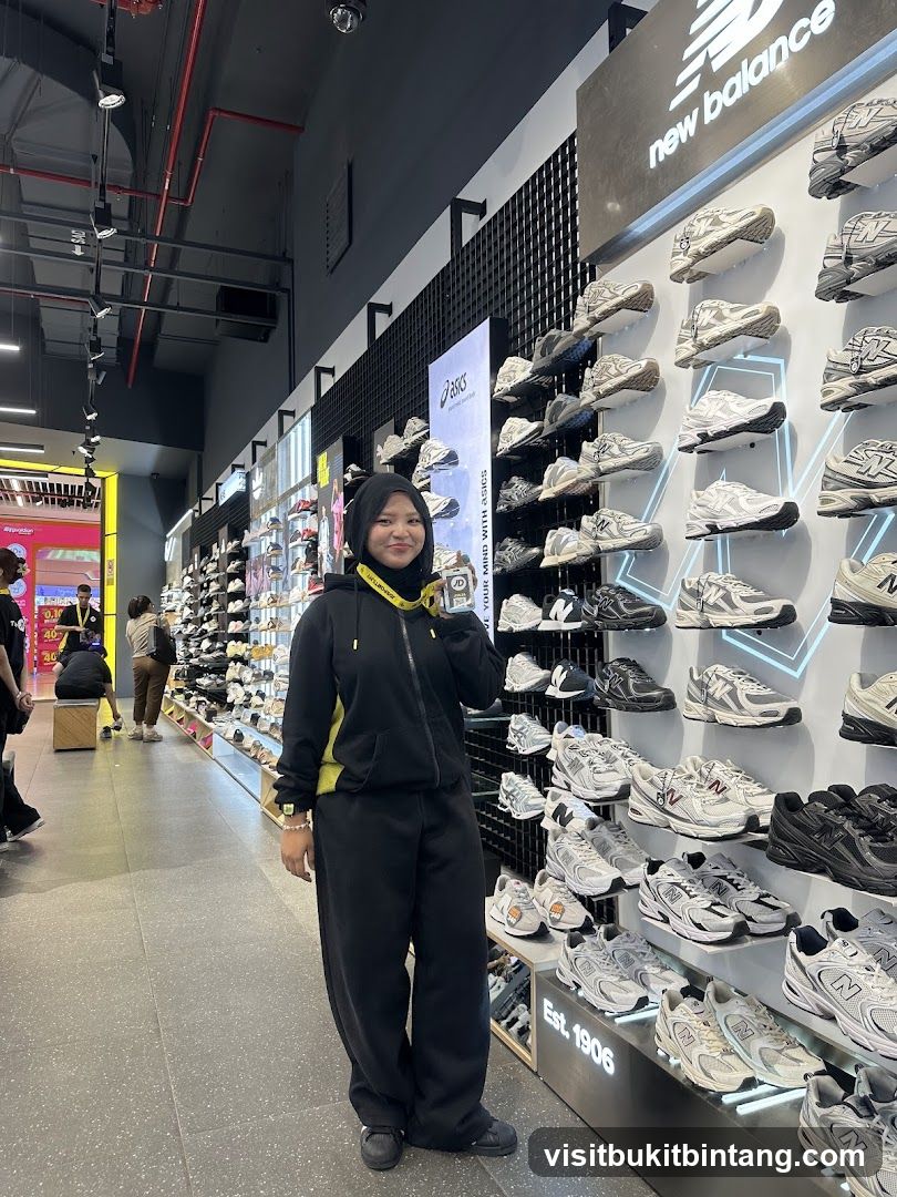 New Balance Store Interior