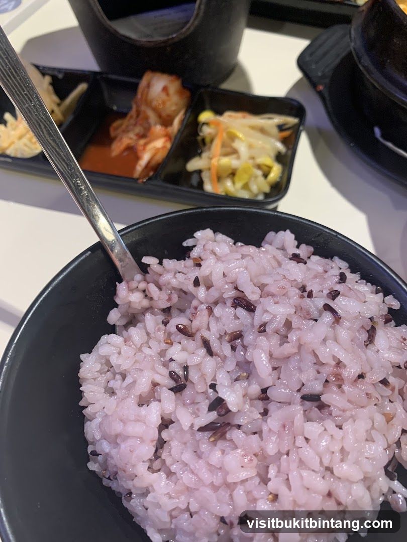 Korean Rice and Side Dishes