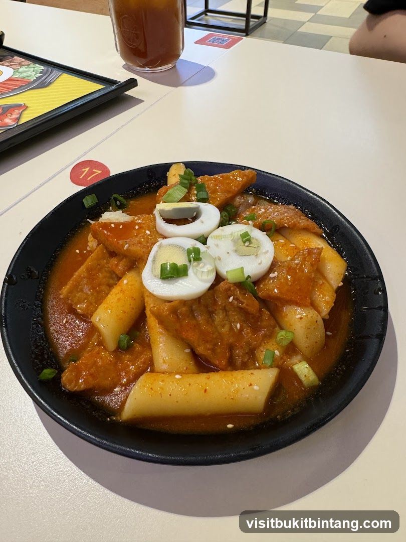 Tteokbokki with Hard-Boiled Eggs