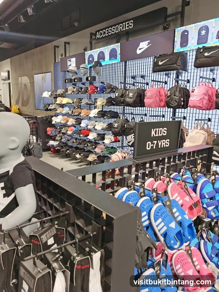 Sportswear Accessories Display