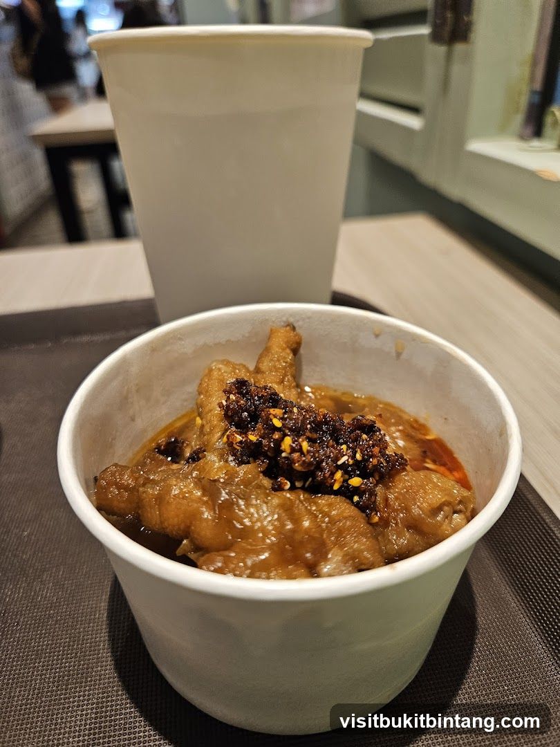 Braised Chicken Feet with Chili Oil