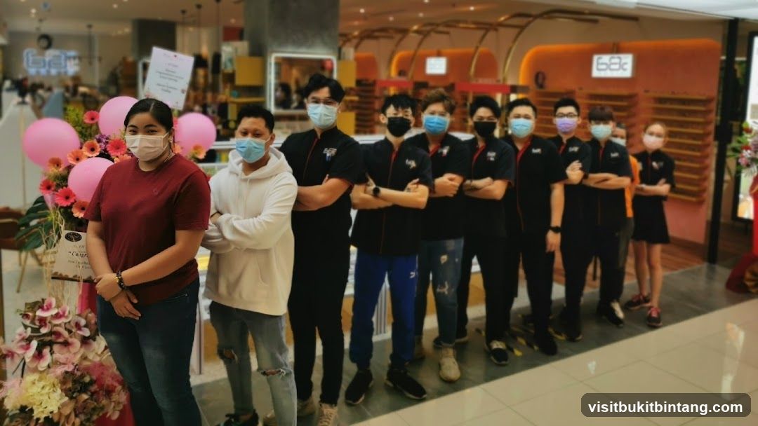 Group of people in a store