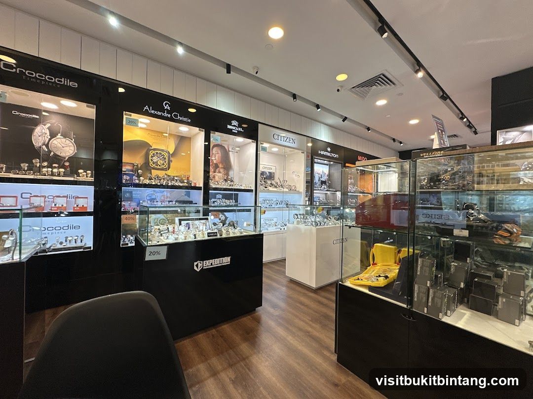 Watch Store Interior