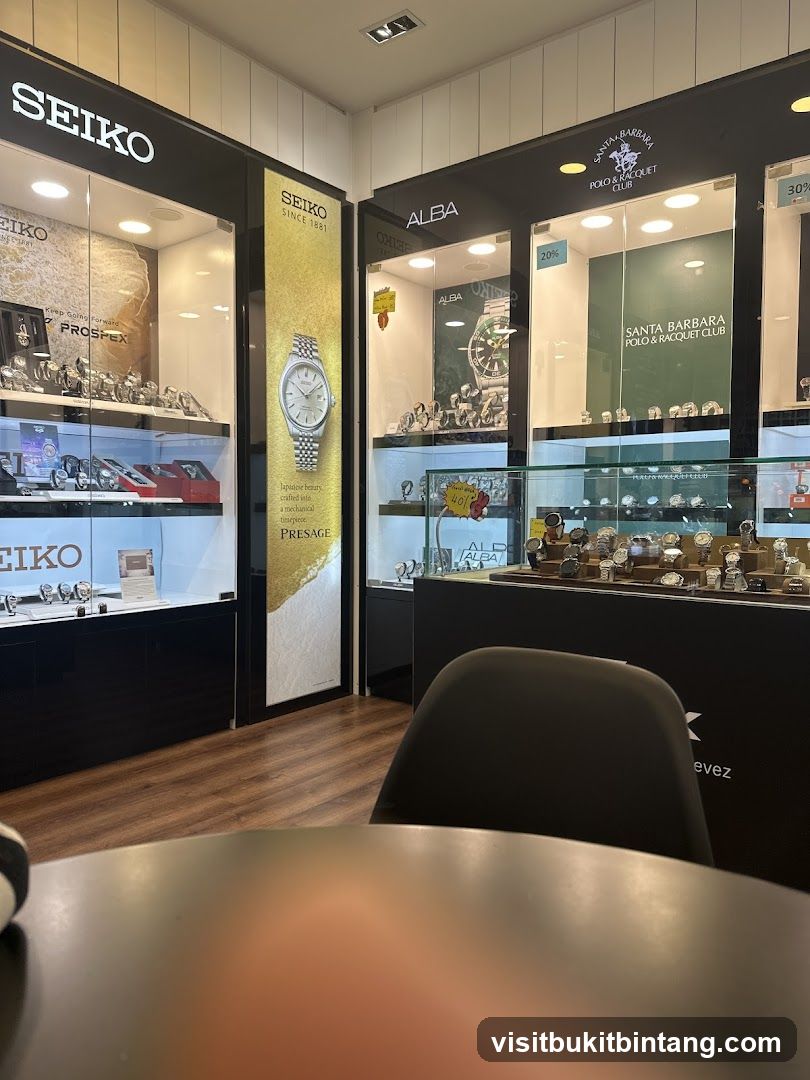 Watch Store Display