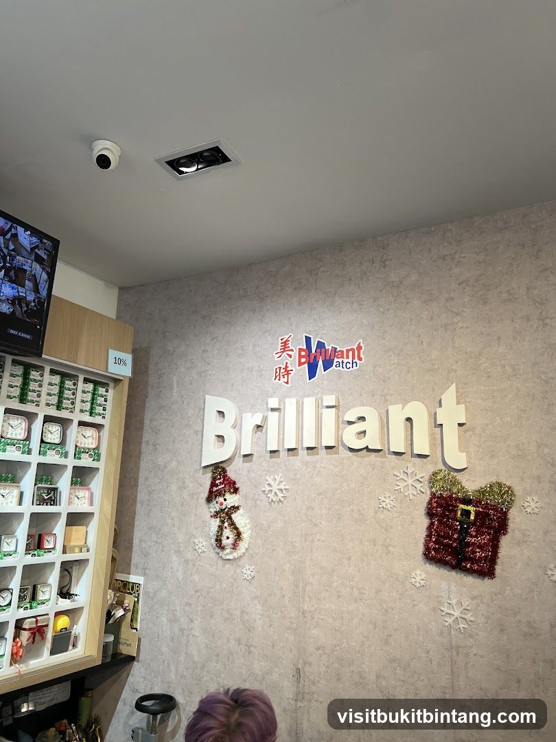 Brilliant Watch Store Interior