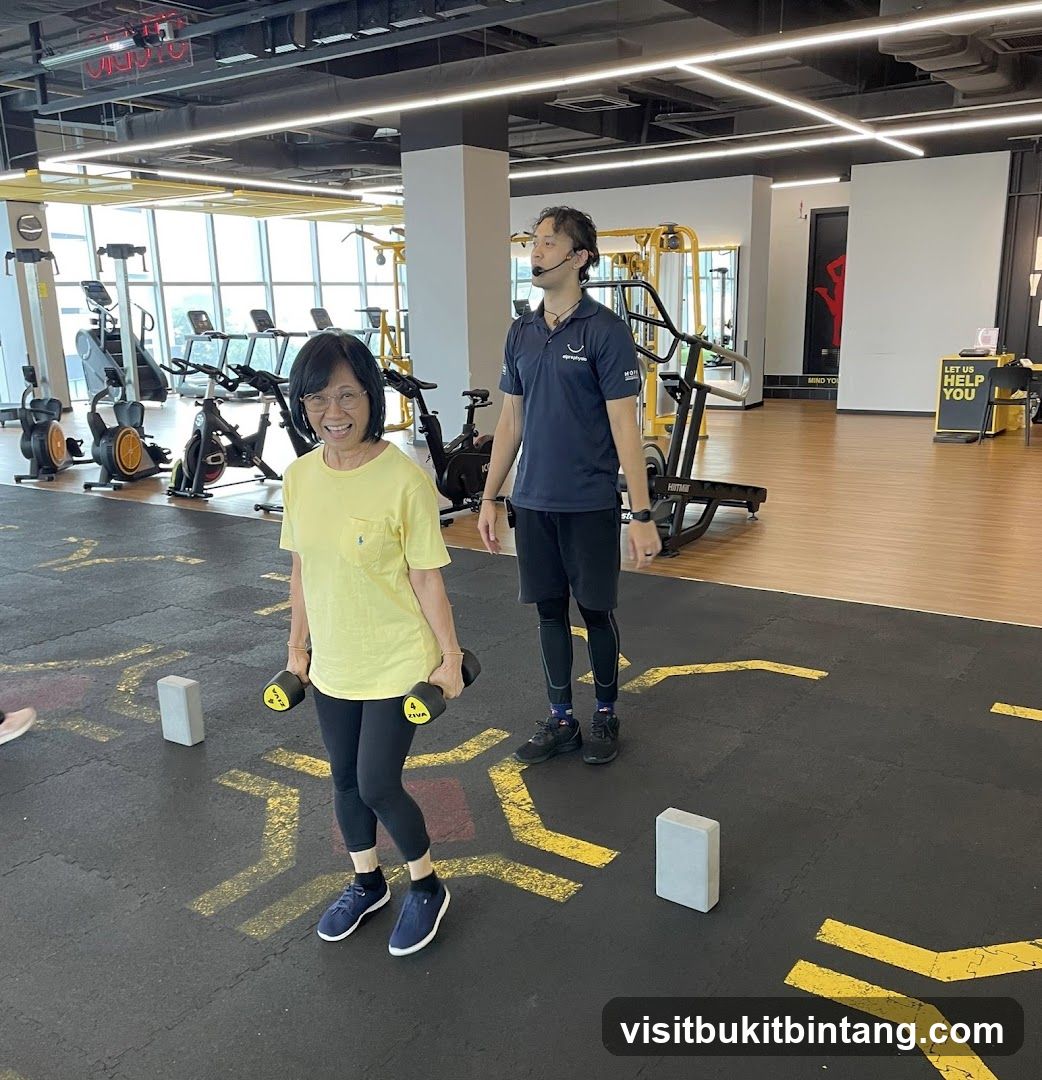 Gym workout