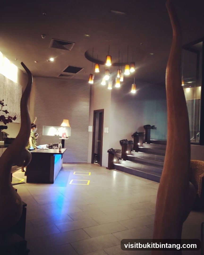 Spa Reception Area