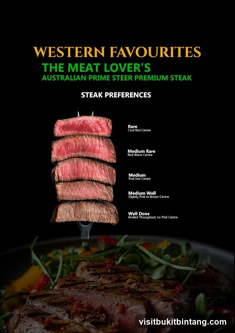 Western Favourites The Meat Lover's Australian Prime Steer Premium Steak