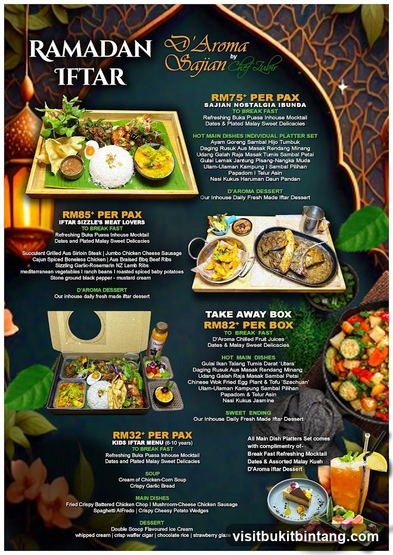 Ramadan Iftar Menu