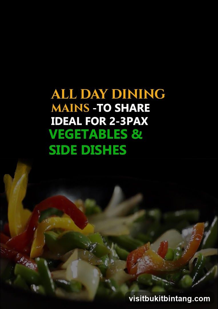 All Day Dining Mains