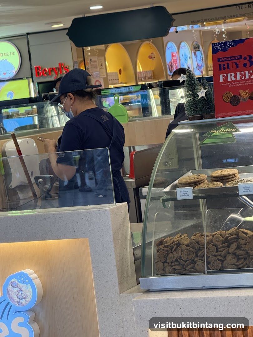 Cookies and Pastries Display