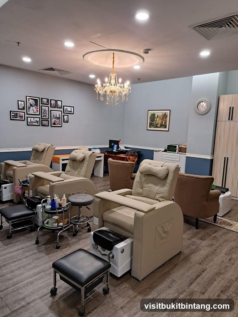 Nail Salon Interior
