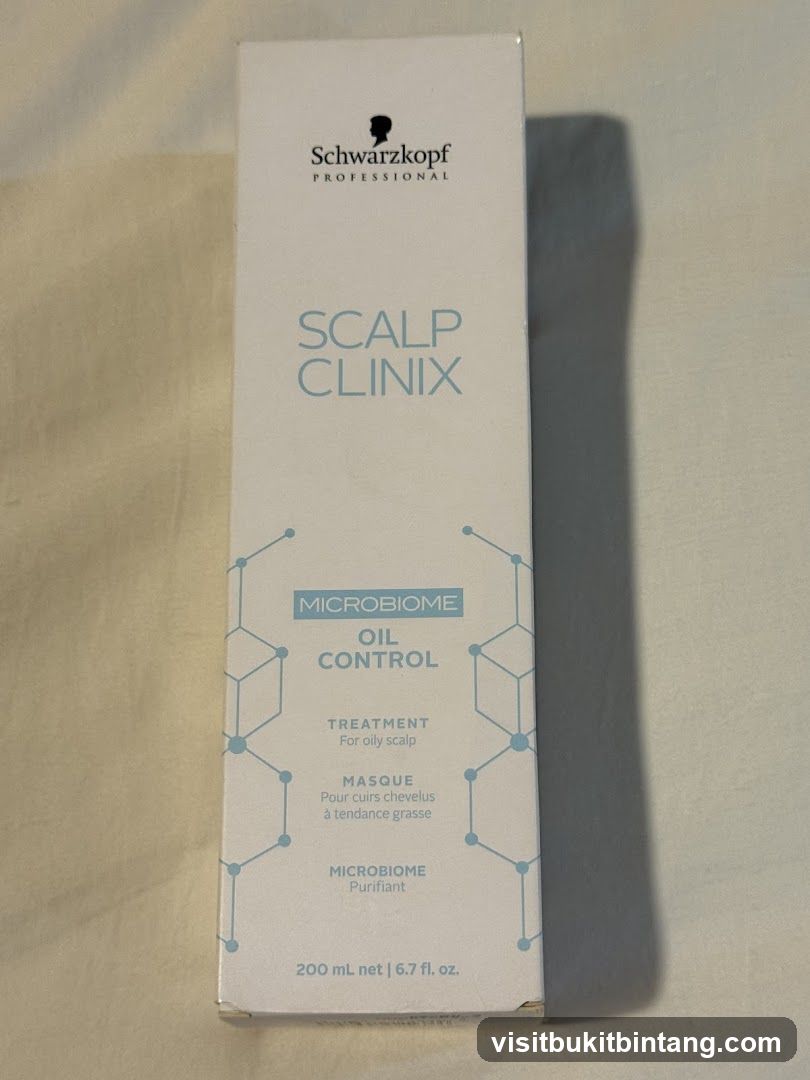 Schwarzkopf Scalp Clinix Oil Control Treatment Box