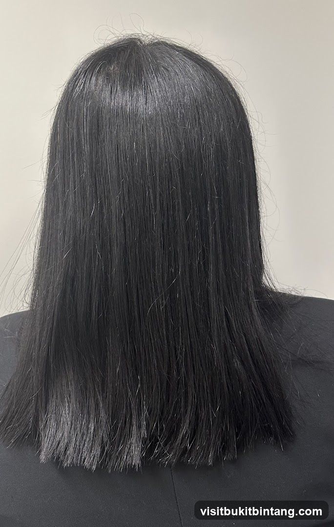 Back of Head with Dark Hair