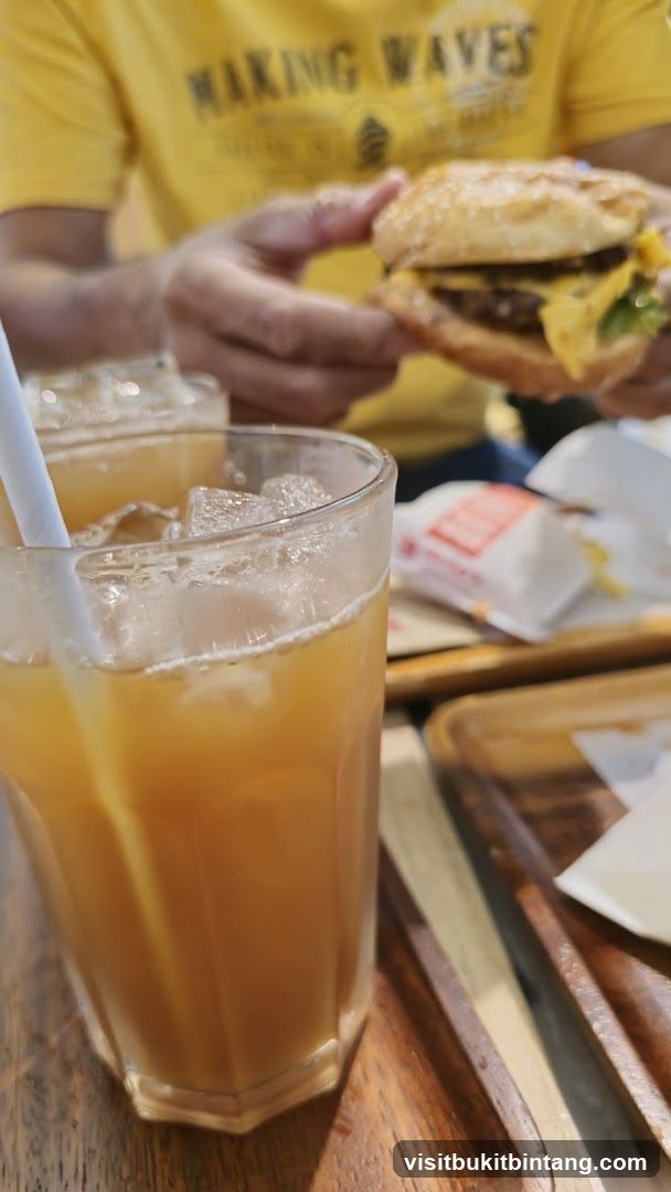 Burger and Drink