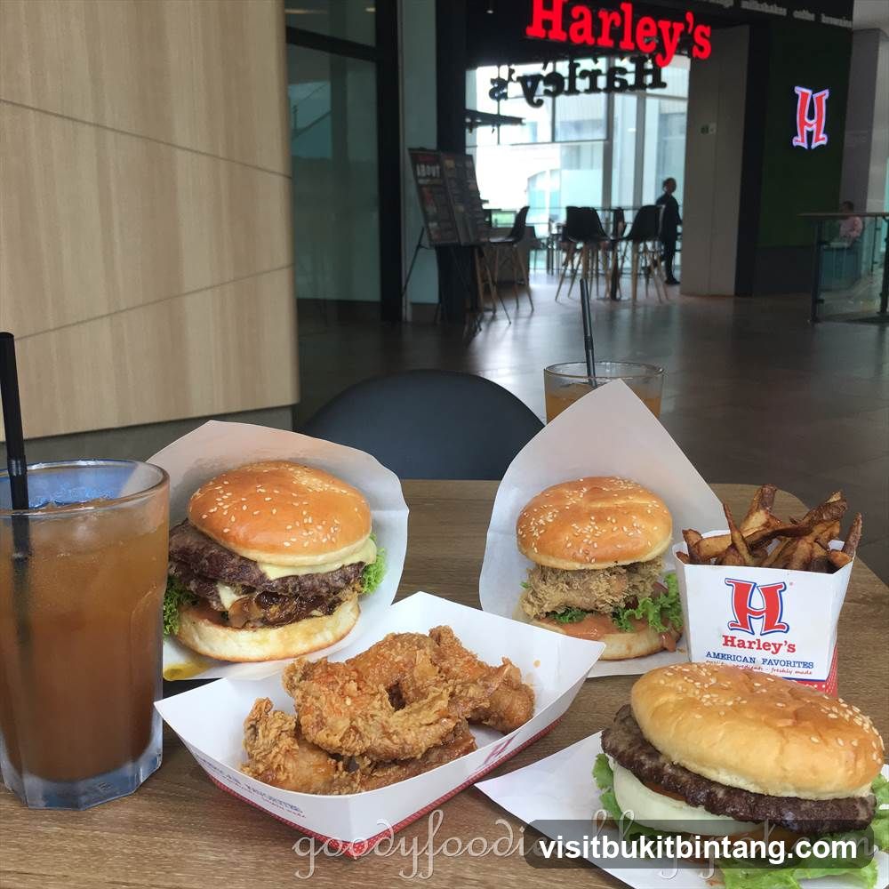 Burgers, Fries, and Fried Chicken