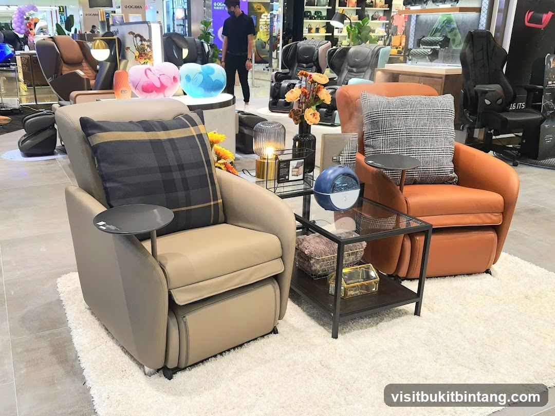 Massage Chairs Display