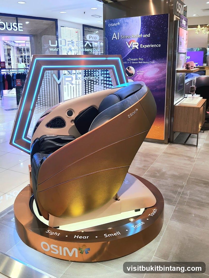 OSIM AI Stress Relief and VR Experience