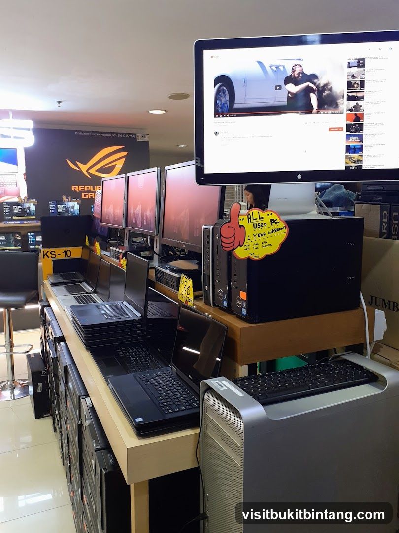 Computer Store Display