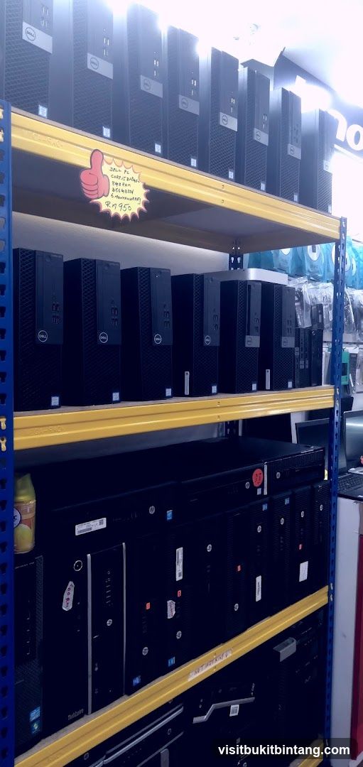 Computer Store Shelving