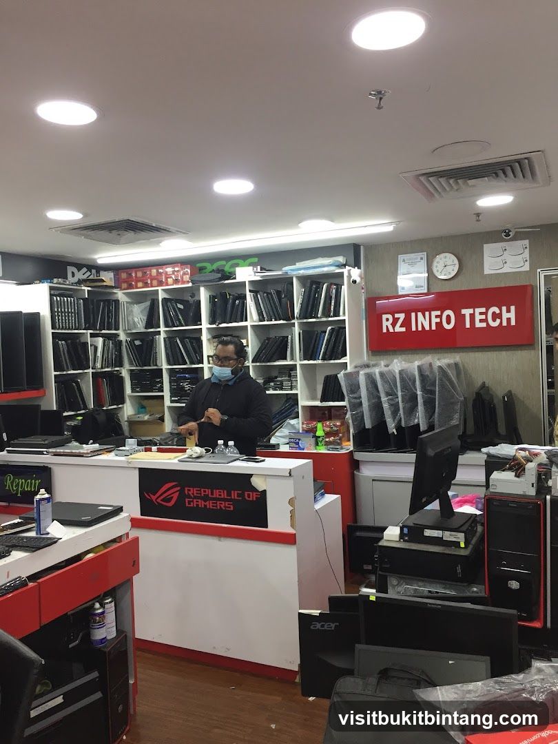 Computer Store Interior