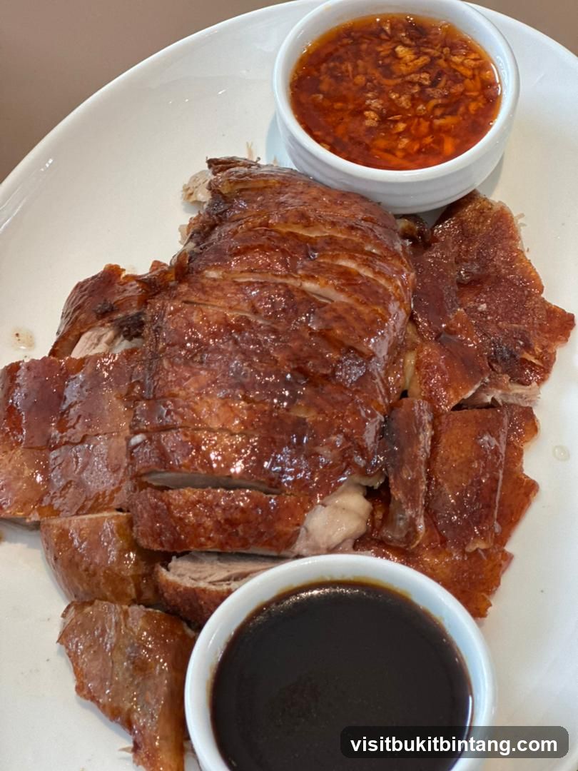 Roast Duck with Sauces