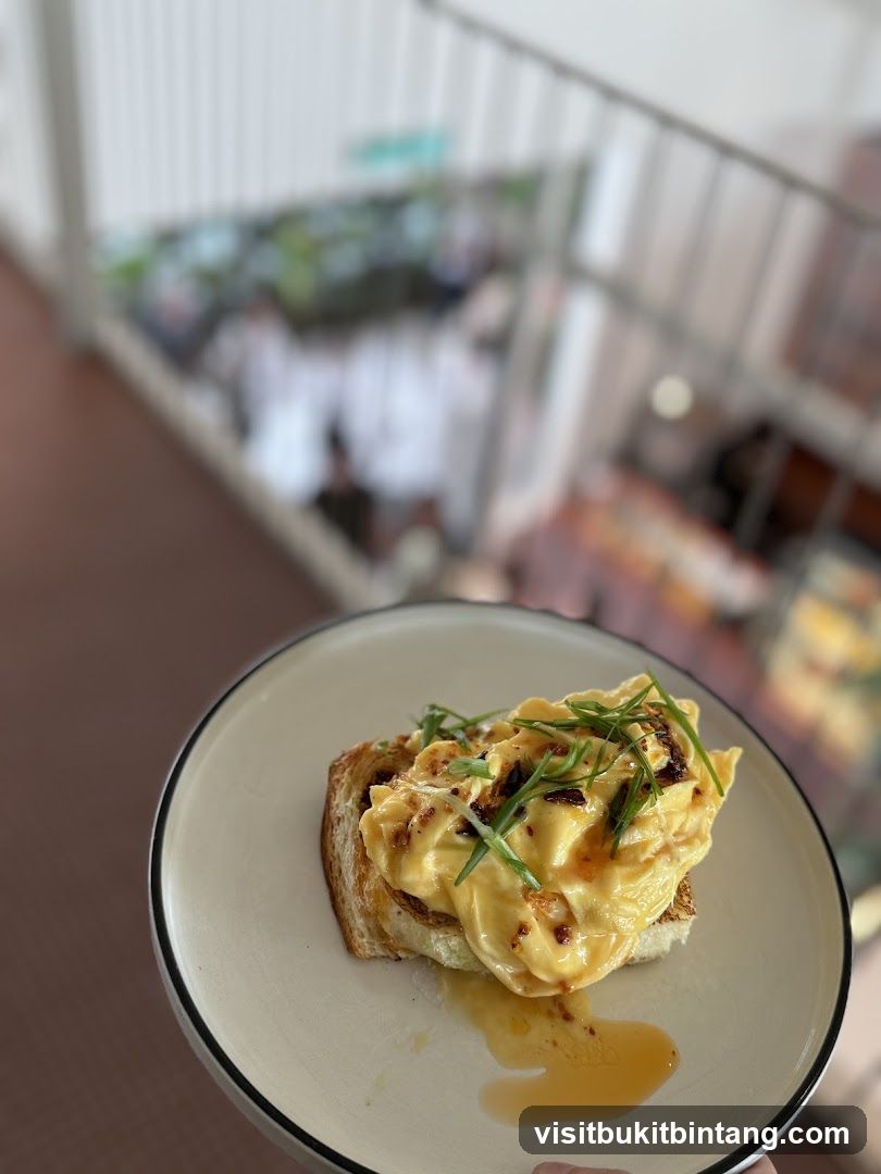 Scrambled Eggs on Toast