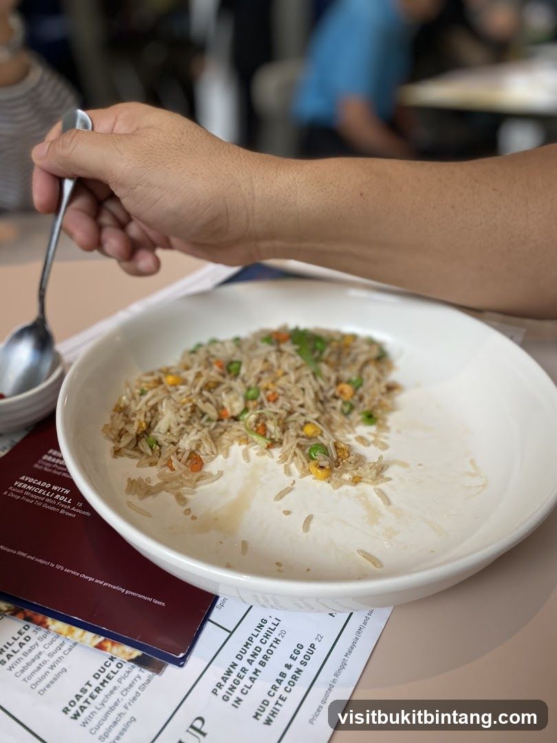 Fried Rice and Menu Items