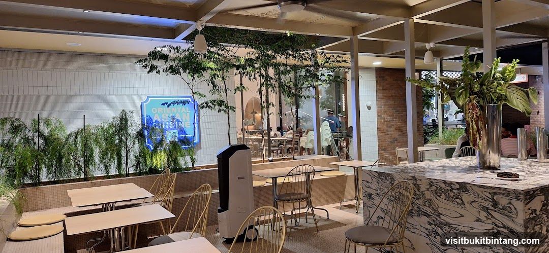 Modern Asian Restaurant Interior