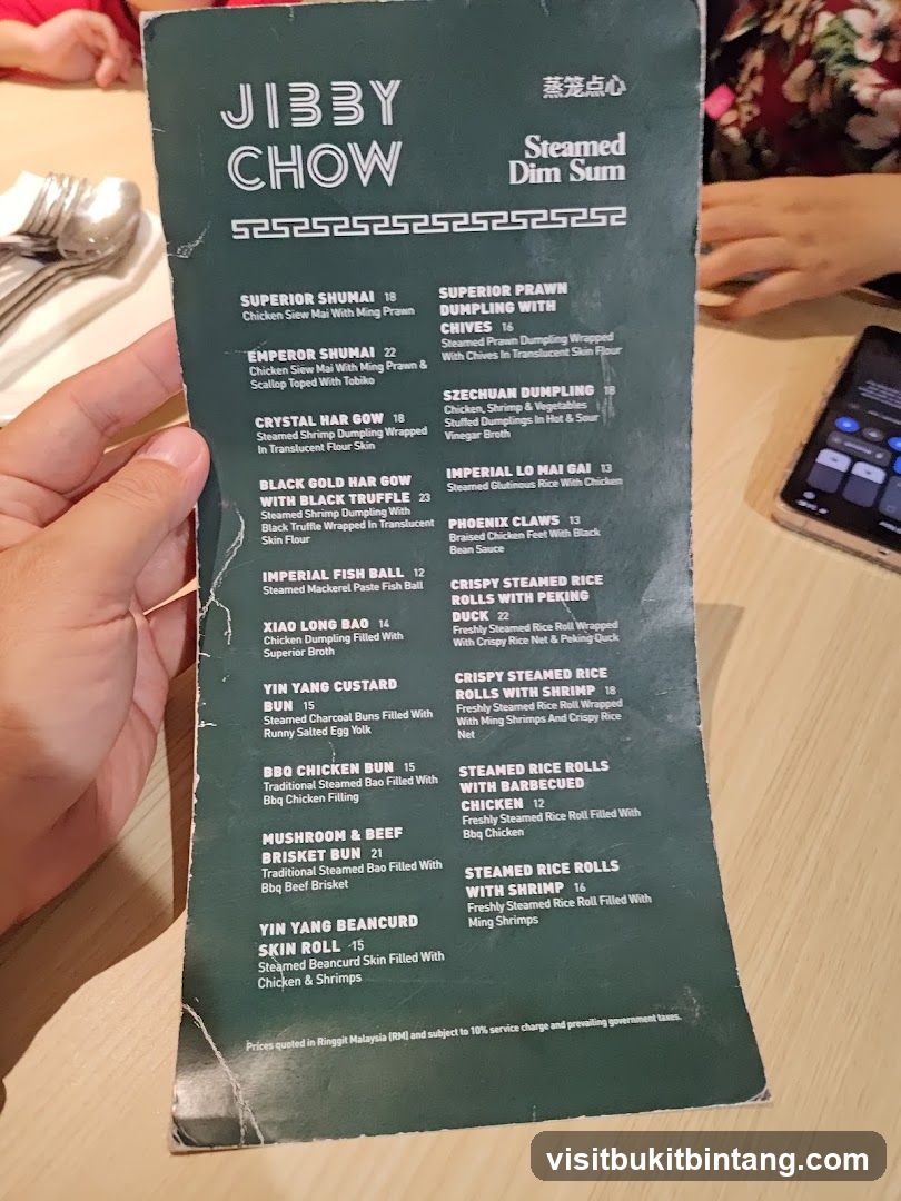 JIBBY CHOW Steamed Dim Sum