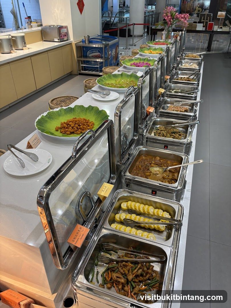 Buffet Food Display