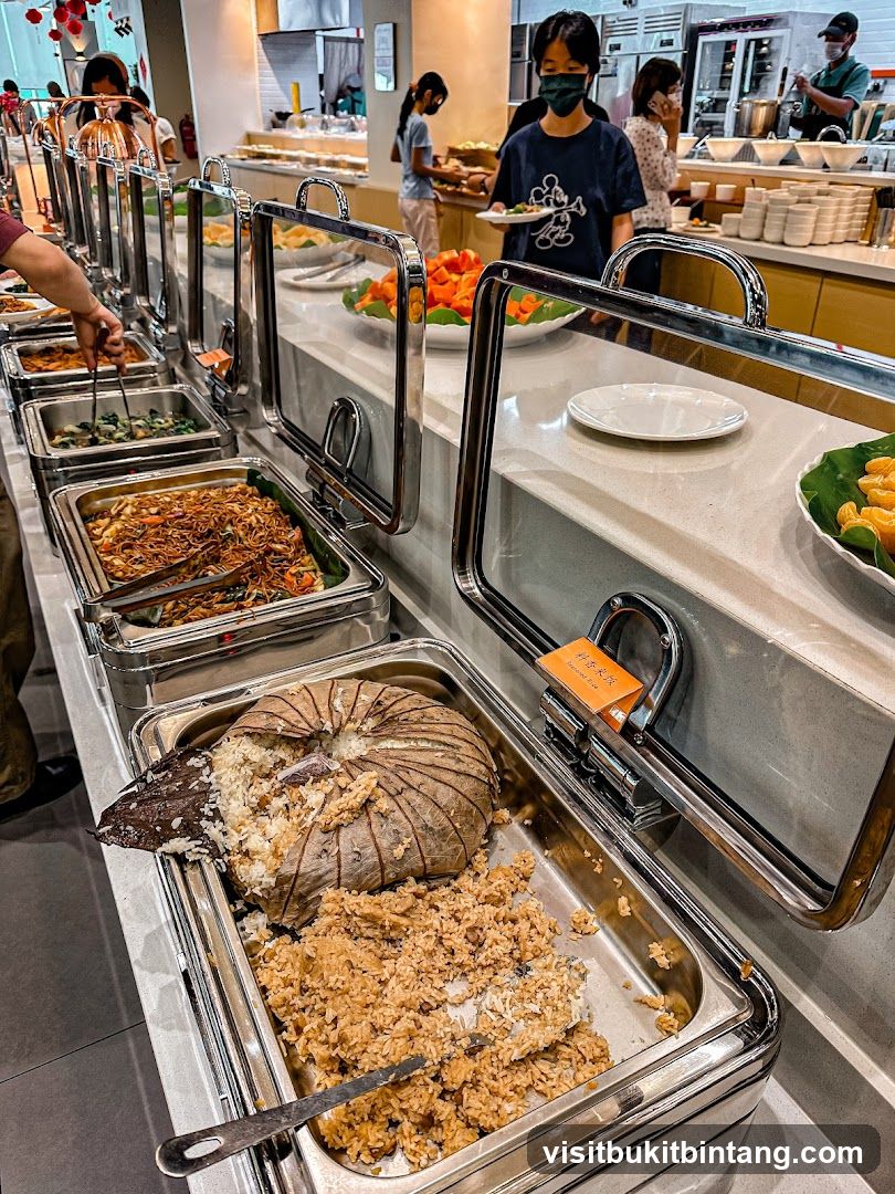 Buffet Food Display