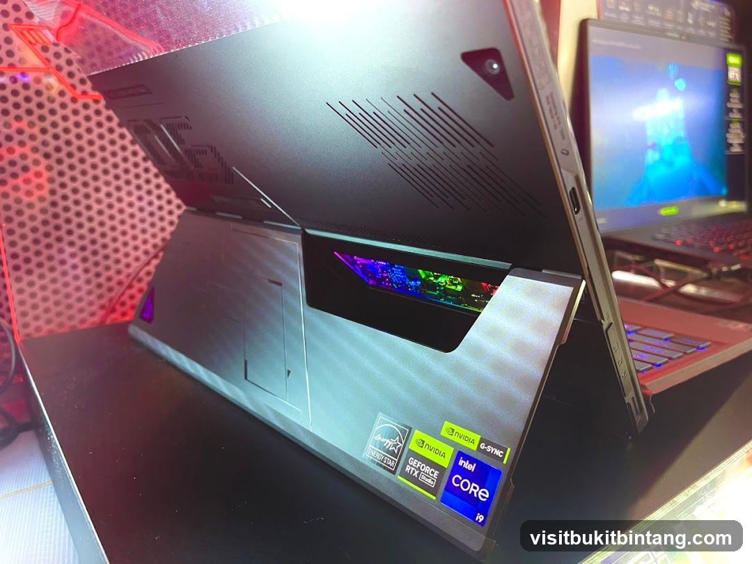 Gaming Laptop with RGB Lighting