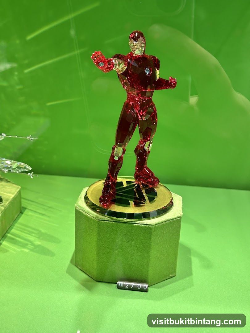 Crystal Iron Man Figurine