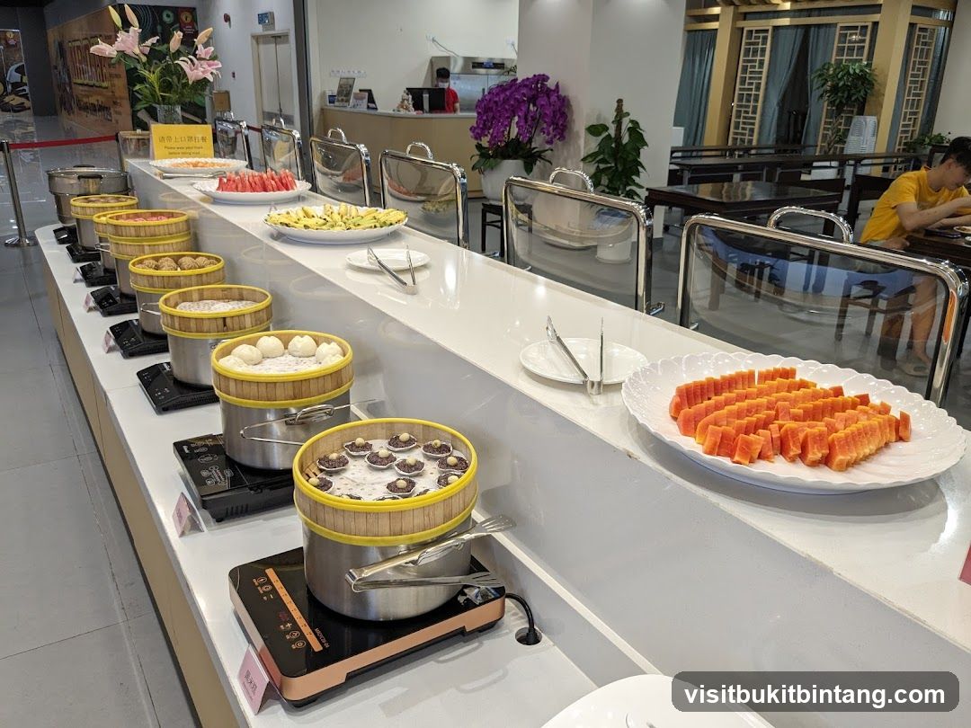 Buffet Food Display