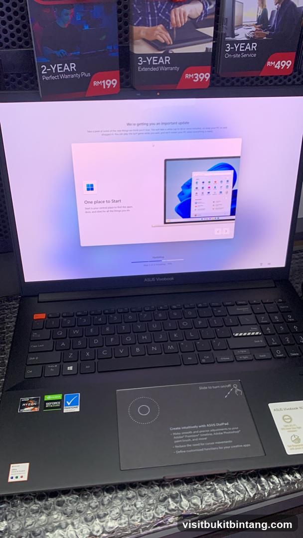 ASUS Vivobook Laptop with Warranty Options
