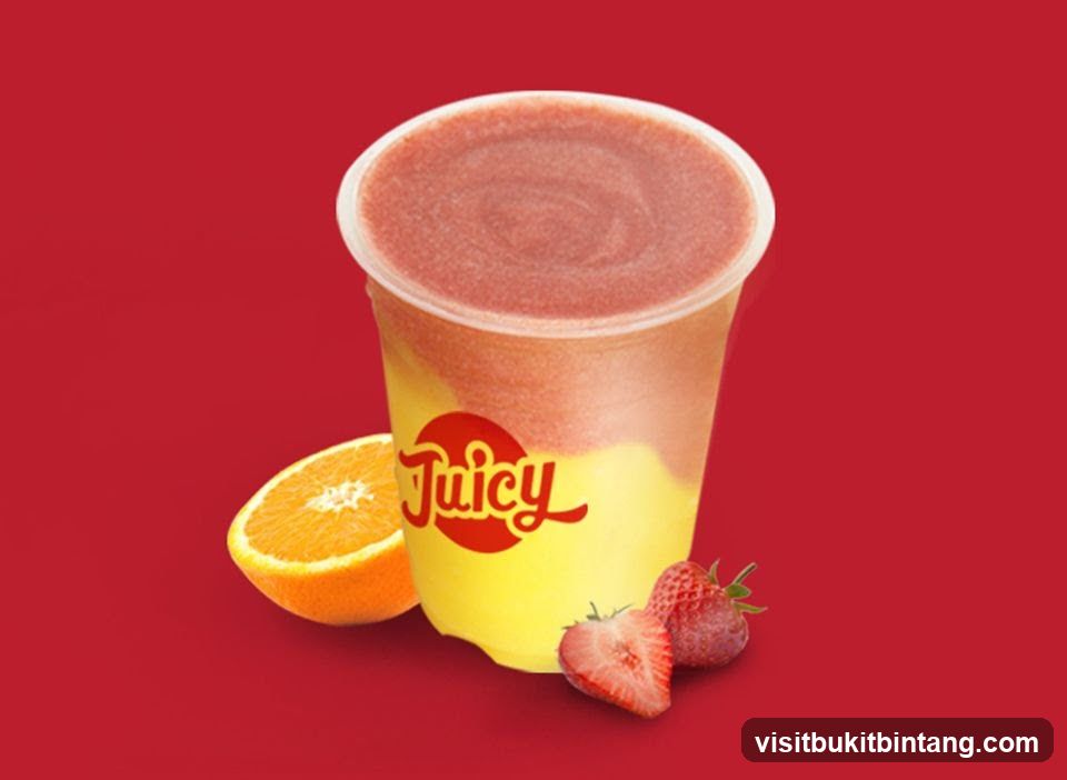 Juicy Drink with Fruits