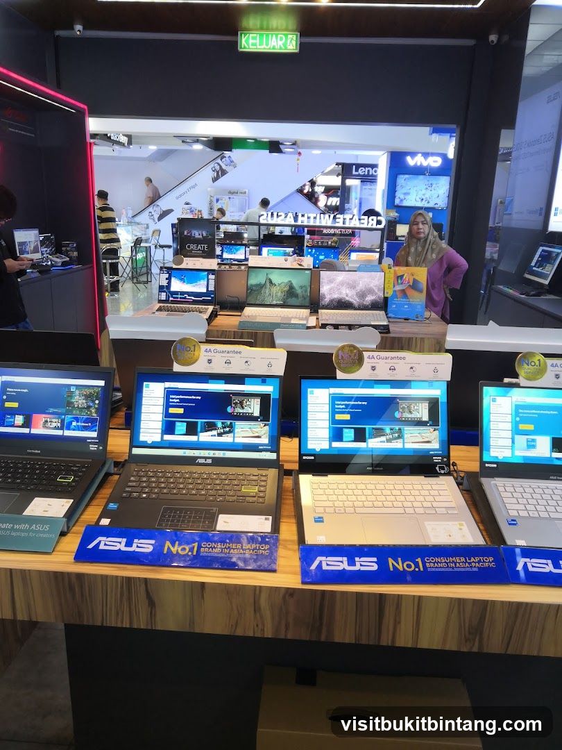 Electronics Store Display
