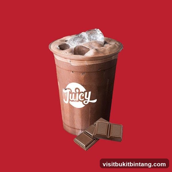 Chocolate Drink with Chocolate Bars