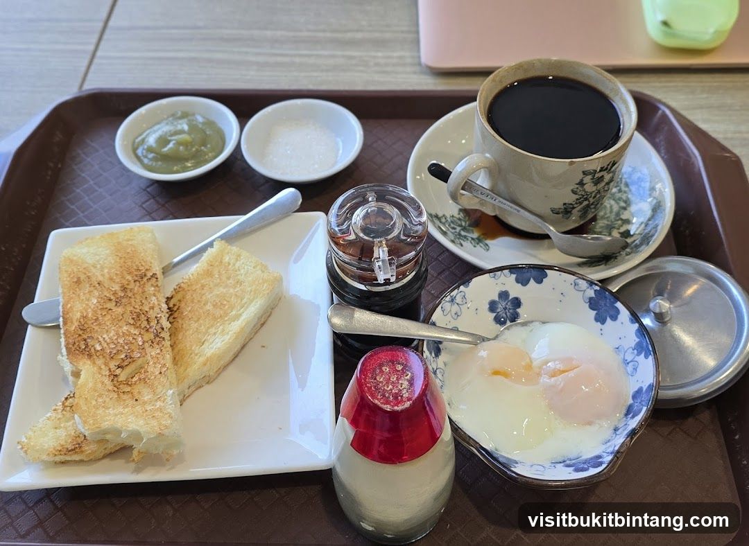 Kaya Toast Breakfast Set