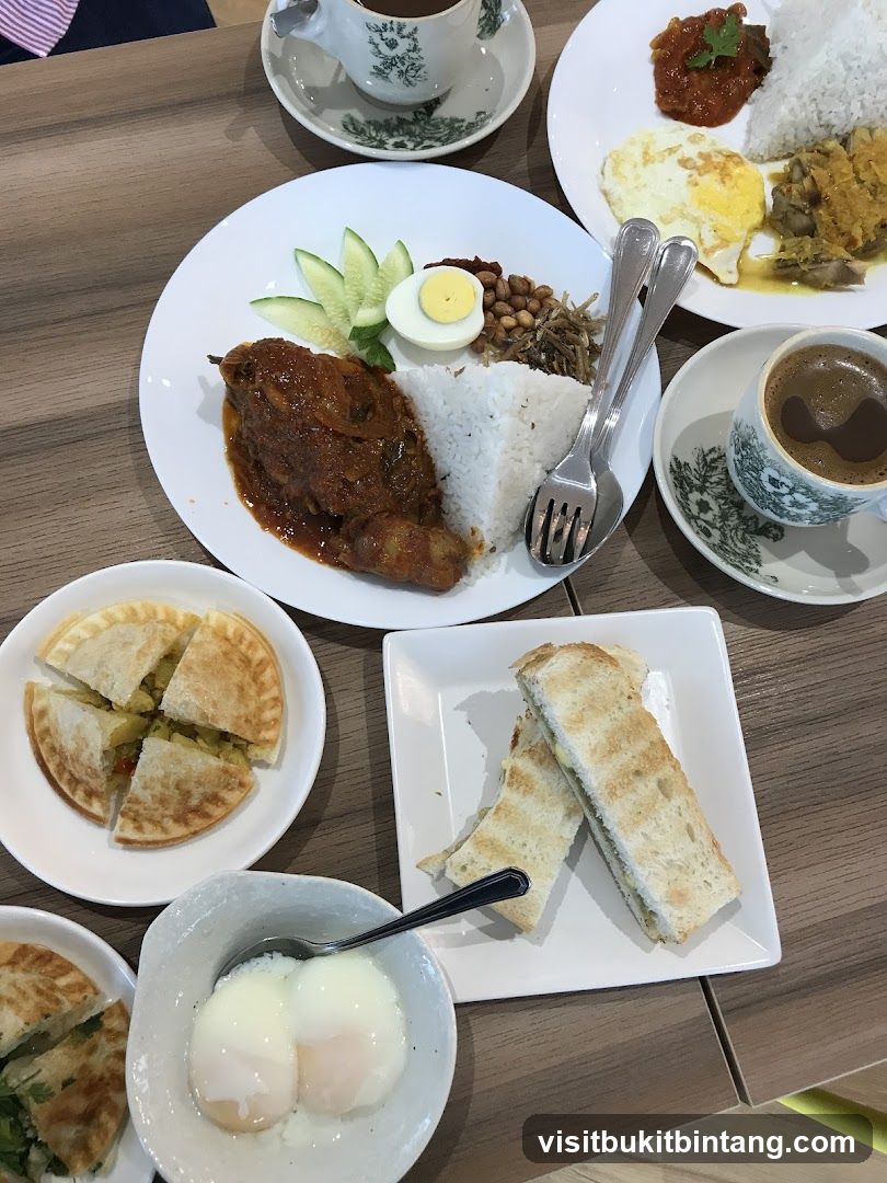 Malaysian Breakfast Spread