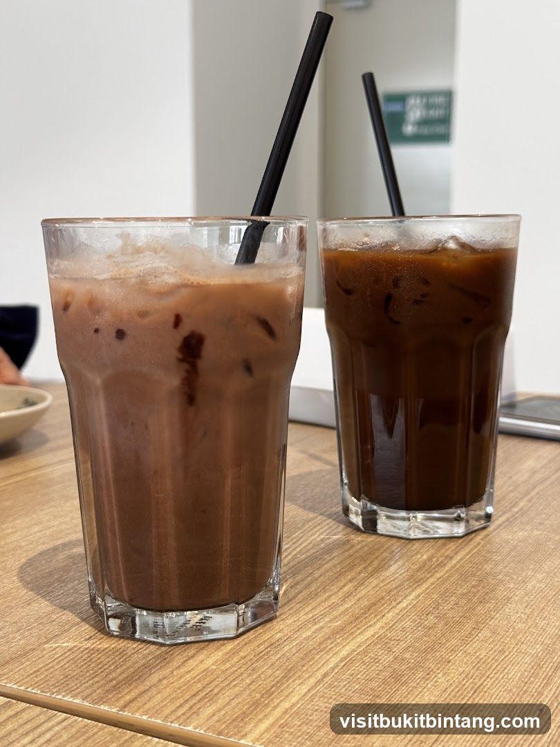 Iced Chocolate and Coffee
