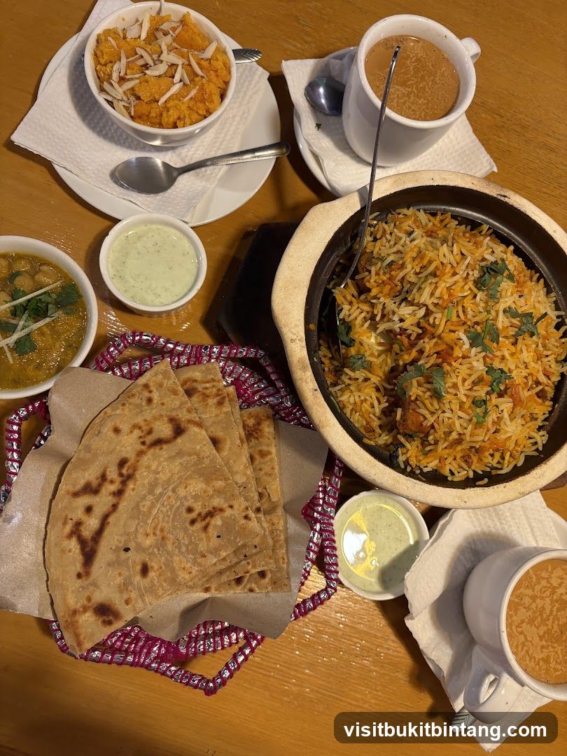 Indian Food Spread