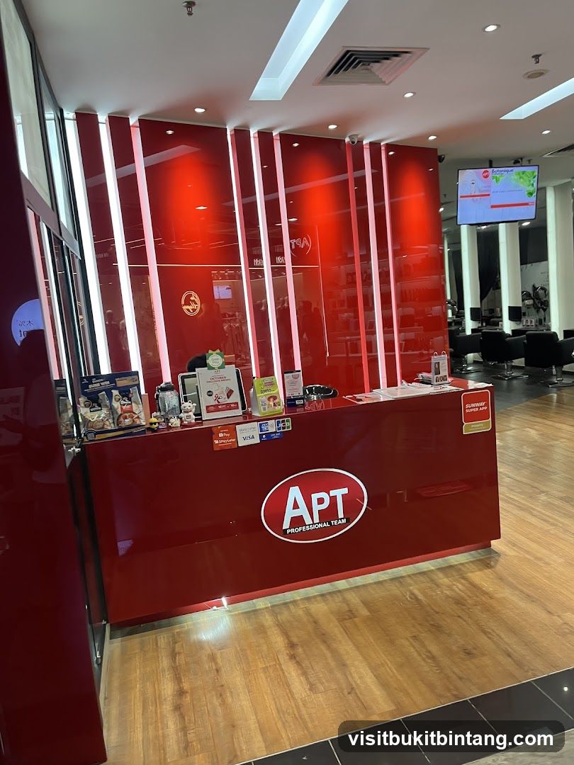 APT Professional Team Reception Desk