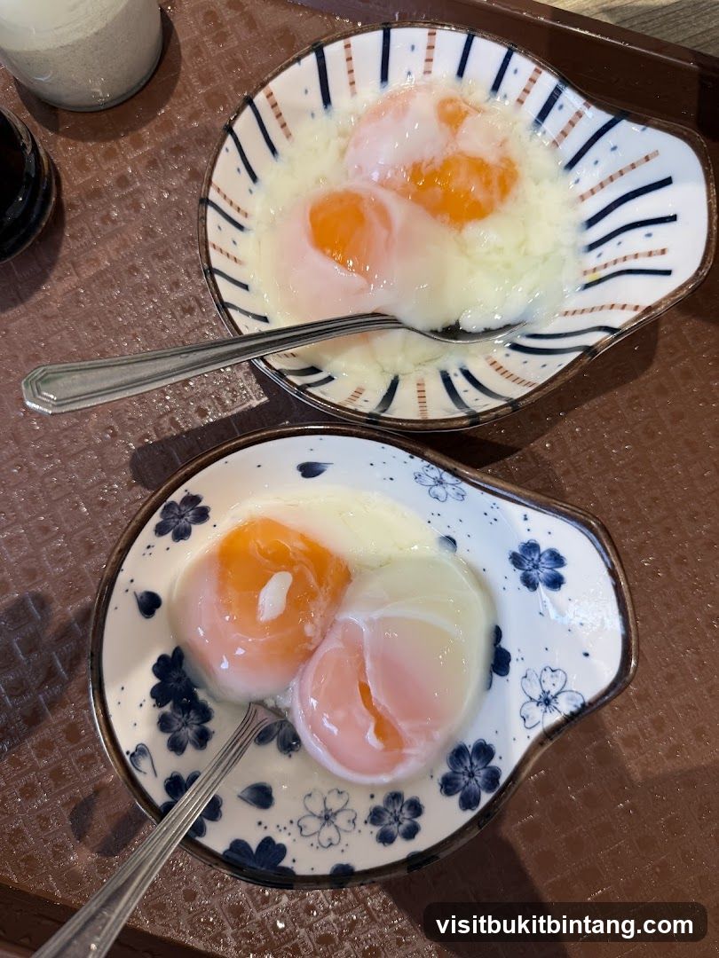 Soft-boiled eggs