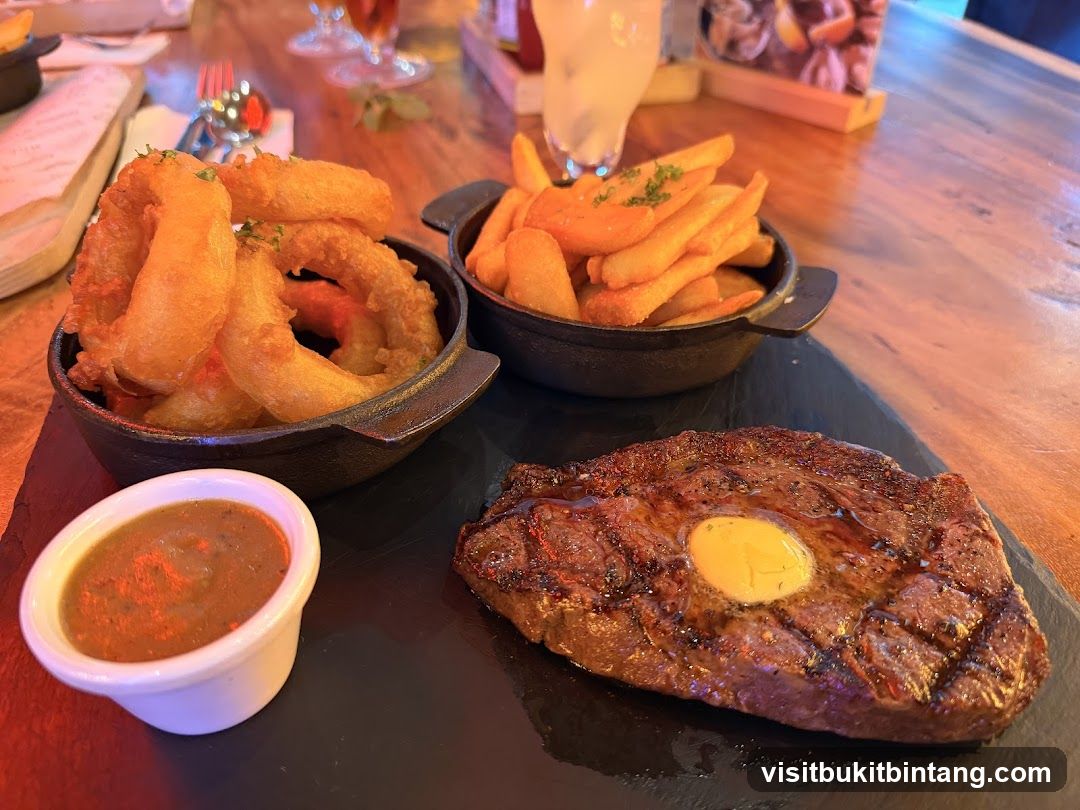 Steak Dinner with Sides